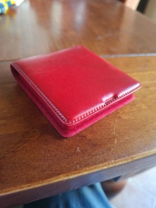 Contenitore porta medaglie rosso