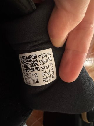 Adidas Samba Negras Goma Marrón Talla 38 2/3