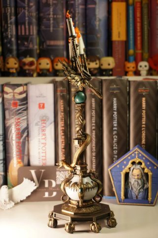 Leggio Albus Dumbledore con candele - Harry Potter