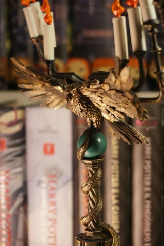Leggio Albus Dumbledore con candele - Harry Potter