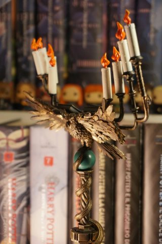 Leggio Albus Dumbledore con candele - Harry Potter
