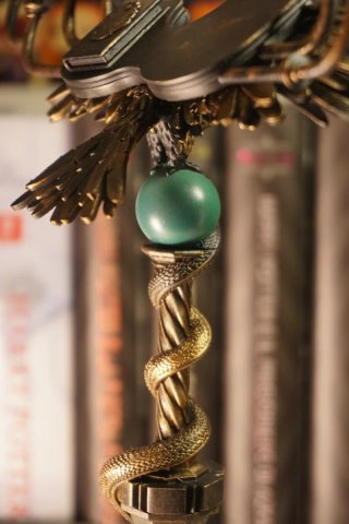 Leggio Albus Dumbledore con candele - Harry Potter