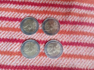 4 Monedas 2€ Francia