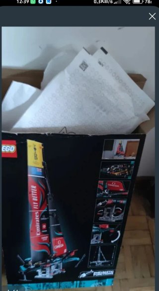 Cajas vacías Lego 42174, 42070 y 75174