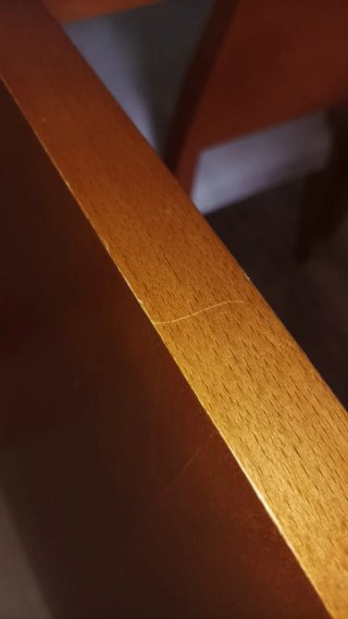 Mesa Comedor Madera Maciza + 4 Sillas