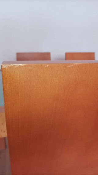 Mesa Comedor Madera Maciza + 4 Sillas