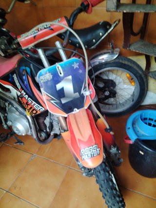 Moto infantil Motocross Rebel Master