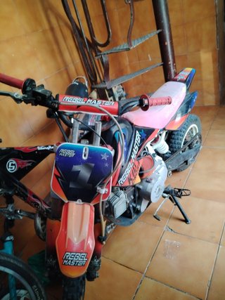 Moto infantil Motocross Rebel Master