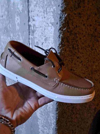 Mocassini uomo in pelle barca italy