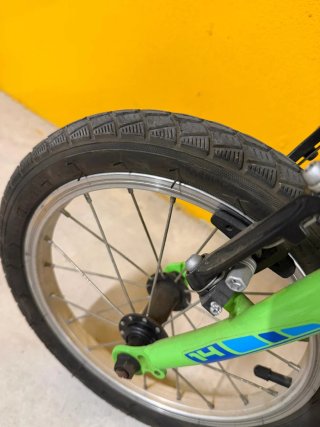 Bicicleta infantil Megamo 14 azul/verde