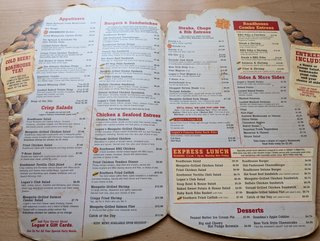 Listino Prezzi Chili's anni 2000