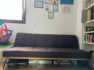 Sofá Cama Marrón