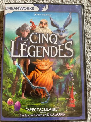 DVD Les Cinq Légendes (Francés)