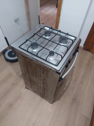 Cocina de gas con horno, solo en persona, no envio