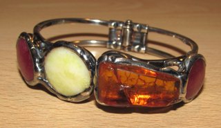 Lote 8 pulseras brazaletes esmalte gatos flores