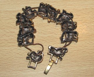 Lote 8 pulseras brazaletes esmalte gatos flores
