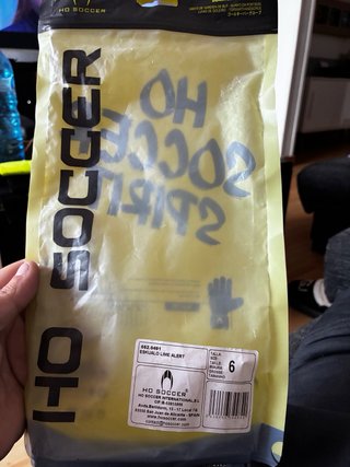 Guantes de portero niño HO SOCCER solo estrenados