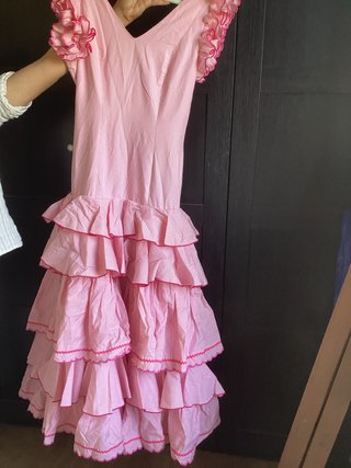 Traje Flamenca Talla 40 (ajustable a 38-42)