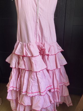 Traje Flamenca Talla 40 (ajustable a 38-42)