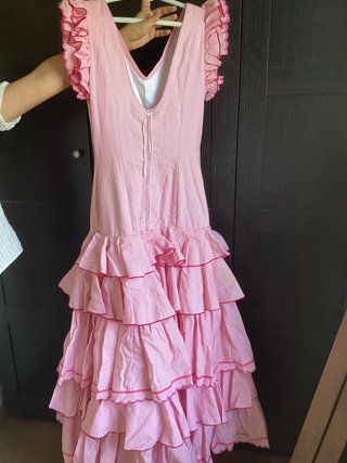 Traje Flamenca Talla 40 (ajustable a 38-42)
