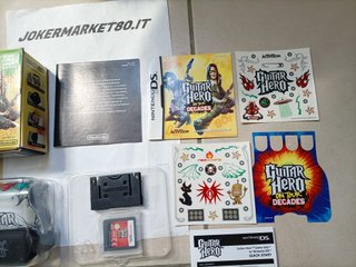 Guitar Hero On Tour Decades Nintendo DS + Accessor