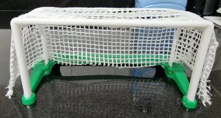 Set di gioco Subbuteo con palloni e porta