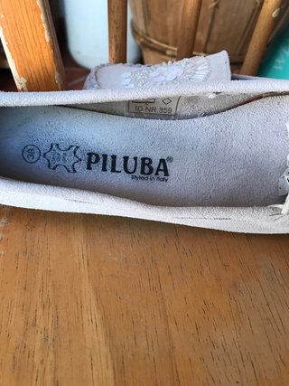 Zapatos planos Piluba beige/multicolor talla 38