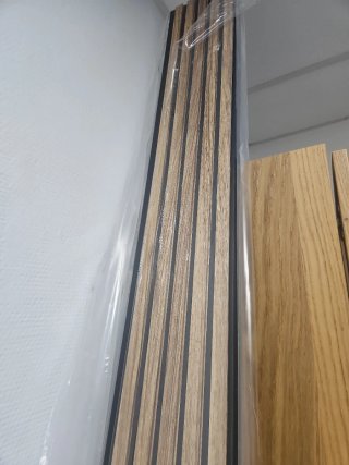 Panel Decorativo pvc imitación Madera  2,60m x 15