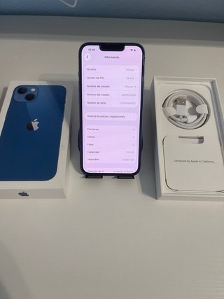 iPhone 13 128GB Azul con caja