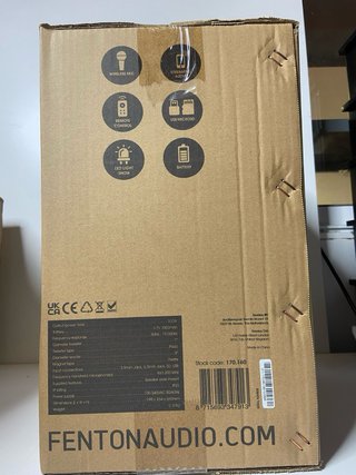 : Altavoz Fenton FT08LED MKII Negro