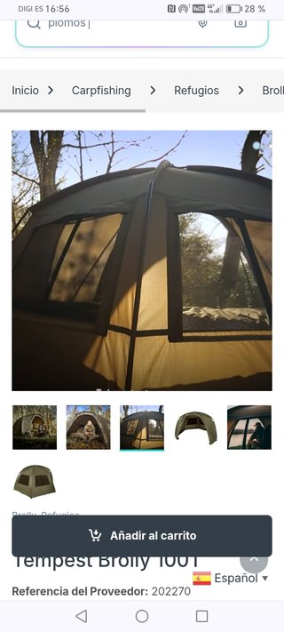 Brolly Trakker 100T con puerta