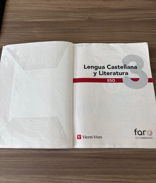 Vicens Vives Lengua castellana y literatura libro