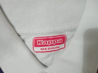 Polo Kappa Bianca Uomo Taglia M