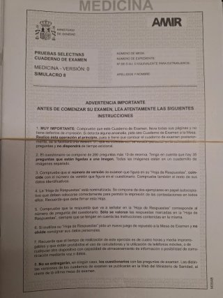 Manuales y Simulacros AMIR (Médicos)