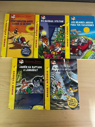 17 Libros de Geronimo Stilton
