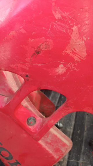 Plásticos Depósito Honda CRM 75 Originales