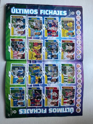 Álbum La Liga Este 2017/18 Panini 100% completo