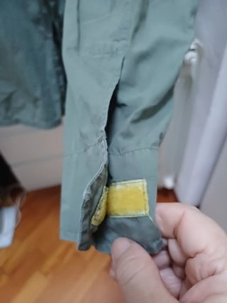 Camicia uomo stile militare verde