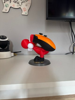 Figura Yoshi Rojo con Mando