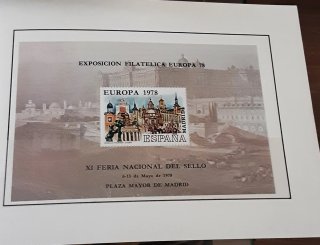 XI Feria Nacional y Expo Filatélica Europa 78