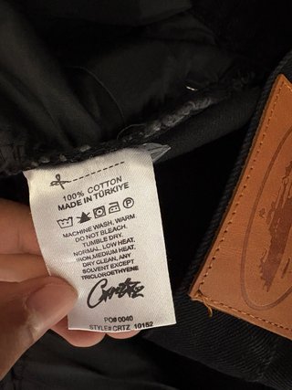 Pantalón Corto Corteiz Negro