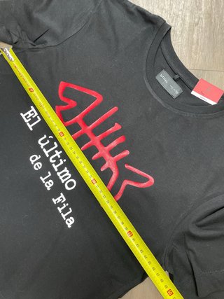 Camiseta LeftiesNegra Talla L El Último de la Fila