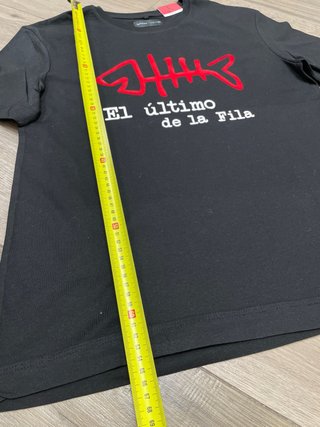 Camiseta LeftiesNegra Talla L El Último de la Fila