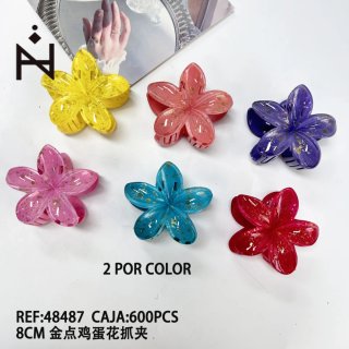 Pinzas para el pelo de flor