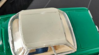 Scalextric Mercedes 250 SL Verde C-32 capota beige