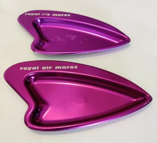 Ceniceros Royal Air Maroc aluminio vintage