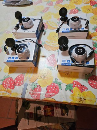 Set 4 Mini Telecamere Interno
