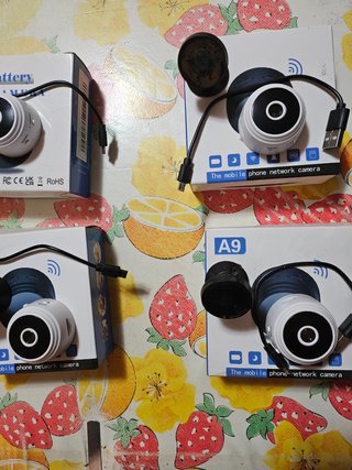 Set 4 Mini Telecamere Interno