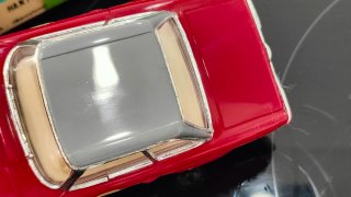 Scalextric Mercedes 250  granate capota gris plomo
