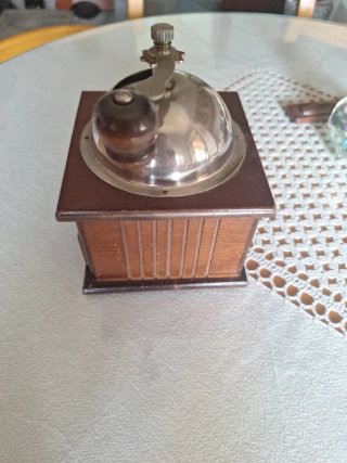 Molinillo de café vintage madera